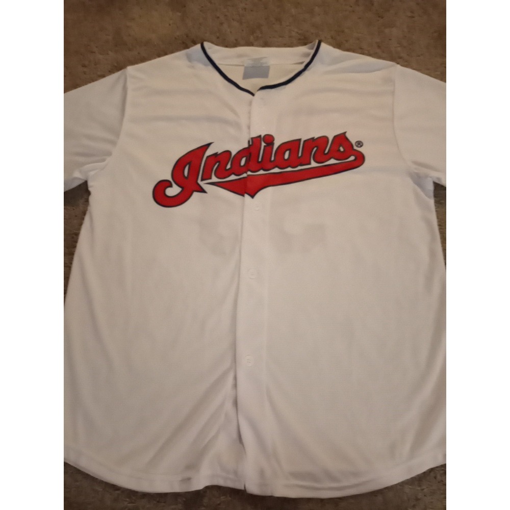 MLB Cleveland Indians Brad Hand #33 Lexus Promotional Jersey Match Up Mens XL